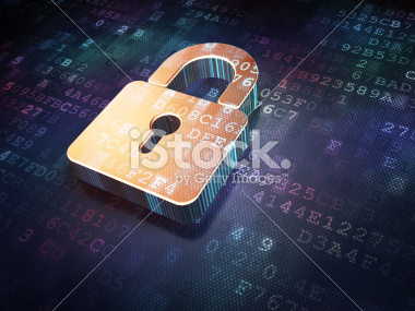stock-photo-23068924-security-concept-golden-closed-padlock-on-digital-background